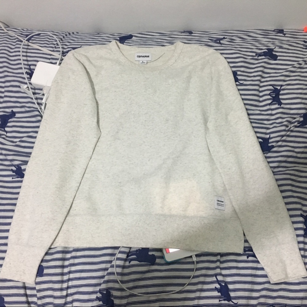 Converse Remastered Essentials long sleeve sweatsh